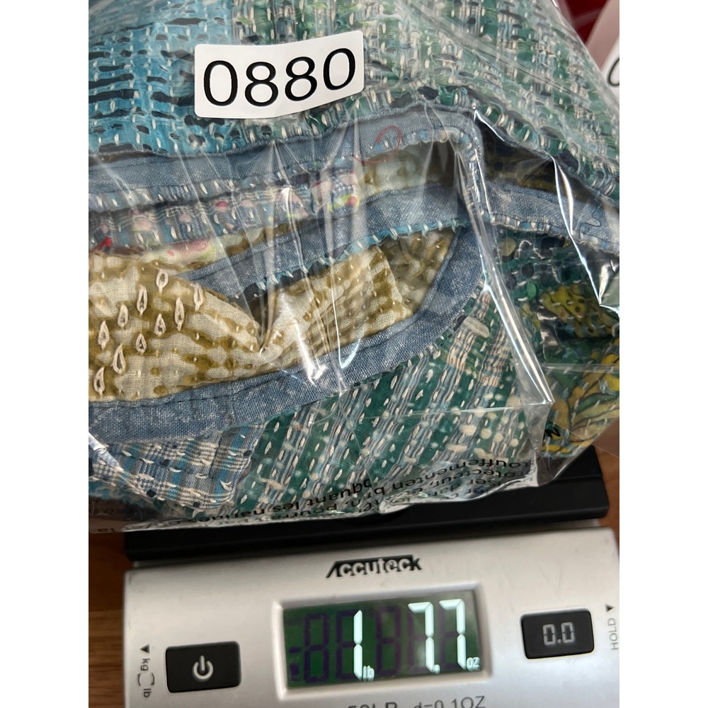 Boho Patchwork Kantha Stitch Jacket Coat Women's … - image 10